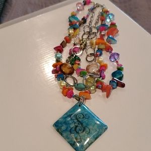 Initial Outfitters "S" Initial Necklace